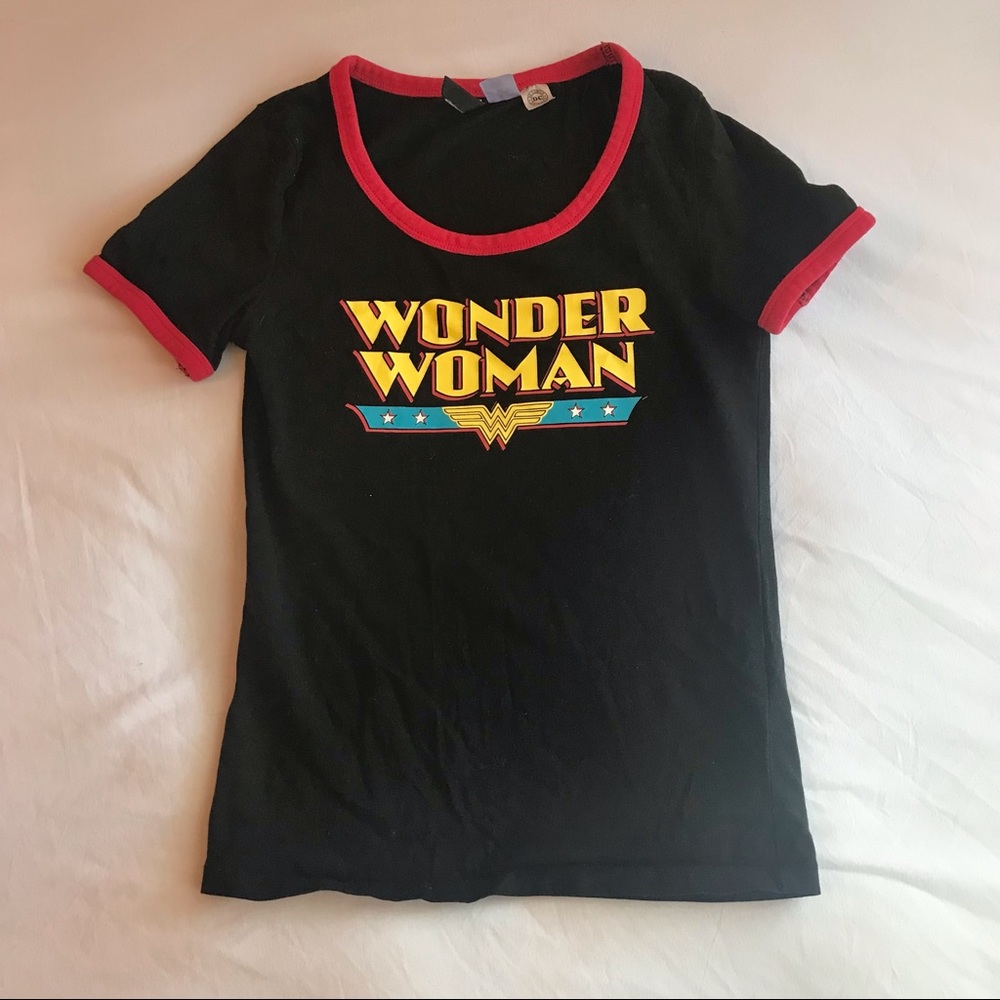 Wonder Woman Ringer Tee
